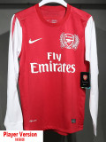 2011-2012 ARS Home Player Version 长袖球员 Long Sleeve Retro Soccer Jersey