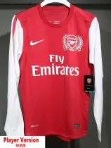 2011-2012 ARS Home Player Version 长袖球员 Long Sleeve Retro Soccer Jersey