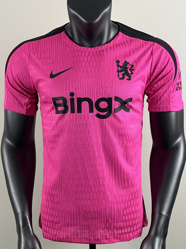 2025-26 CHE Pink Player Version Training shirts