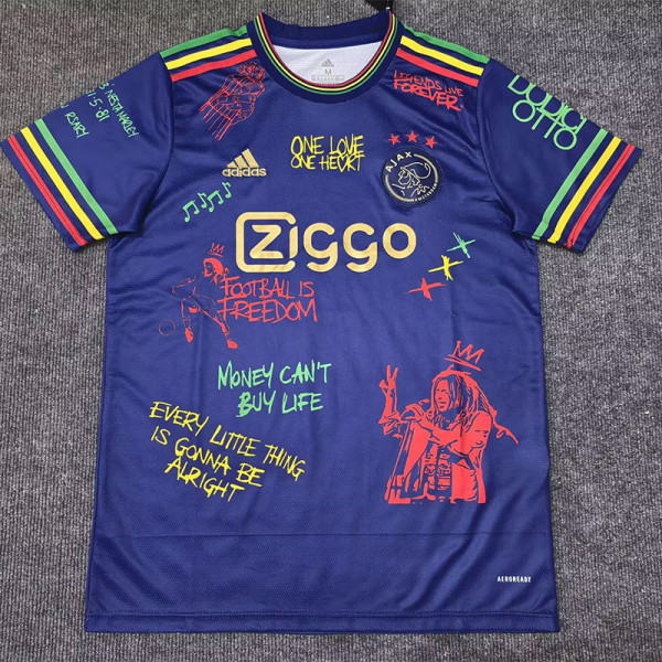 2024-25 Ajax Royal Blue Special Edition Fans Soccer Jersey *宝蓝