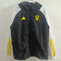 2024-25 Tigres UANL Black Windbreaker (黄边)