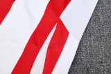 2025 AD White Red Tank top and shorts suit
