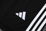 2025 AD White black Tank top and shorts suit