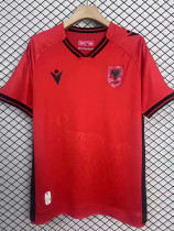 2025-26 Albania Home Fans Soccer Jersey