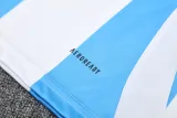 2025 AD White blue Tank top and shorts suit