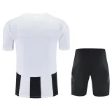 2025 AD White black Training Short Suit