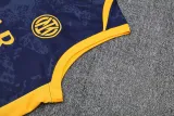 2025-26 INT Royal blue Tank top and shorts suit