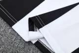 2025 AD White black Tank top and shorts suit