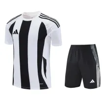 2025 AD White black Training Short Suit