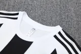 2025 AD White black Training Short Suit