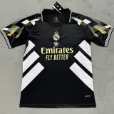 2025-26 RMA Special Edition Black Fans Training Shirts (中间标)