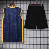 2025-26 INT Royal blue Tank top and shorts suit