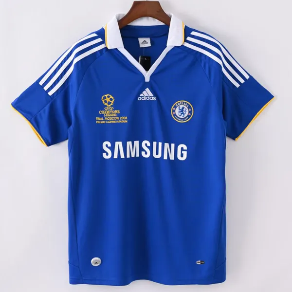 2007-2008 CHE Home Retro Soccer Jersey (带决赛字)
