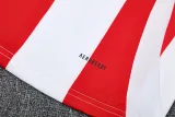 2025 AD White Red Tank top and shorts suit