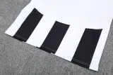 2025 AD White black Tank top and shorts suit