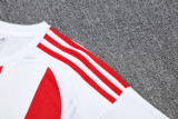 2025 AD White Red Training Short Suit