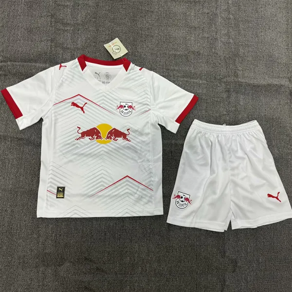 2025-26 RB Leipzig Home Kids Soccer Jersey