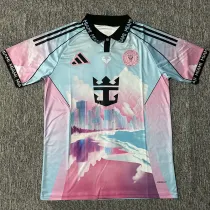 2025-26 Inter Miami Pink Blue Special Edition Fans Soccer Jersey