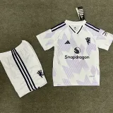 2025-26 Man Utd Away Kids Soccer Jersey
