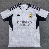 2025-26 RMA White Grey Special Edition Fans Training Shirts (三叶草)