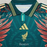 2025-26 Mexico Green Special Edition Fans Soccer Jersey (有领)