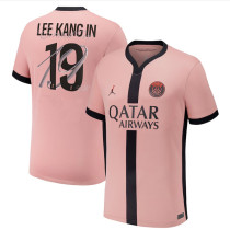 2024-25 PSG Third Print LEE KANG IN #19 Fans Soccer Jersey (C-Cee Fonts)