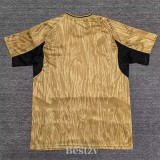 2025-26 RMA Gold Special Edition Fans Training Shirts (三叶草)