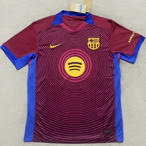 2025-26 BAR Brown Red Special Edition Fans Training Shirts