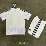 2025-26 Man Utd Away Kids Soccer Jersey