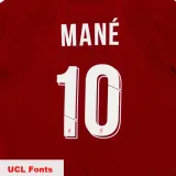 2019-2020 LIV Home Retro Soccer Jersey