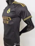 2025-26 RMA Black Special Edition Player Version Training Shirts