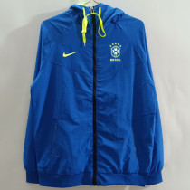 2025-26 Brazil Blue Windbreaker