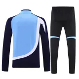 2025-26 RMA Blue black Jacket Tracksuit