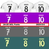 2025-26 RMA Black GoalKeeper Fans Soccer Jersey