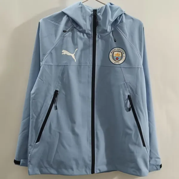 2025-26 Man City Light blue Windbreaker