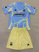 2025-26 Philadelphia Union Home Kids Soccer Jersey (带章)