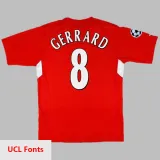 2004-2005 LIV Home Kids Retro Soccer Jersey