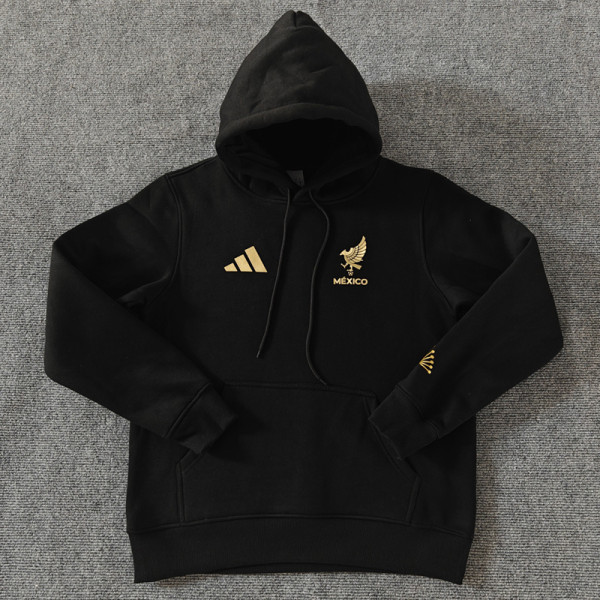 2025-26 Mexico Gold Cup Black Hoody 黑色(加绒)