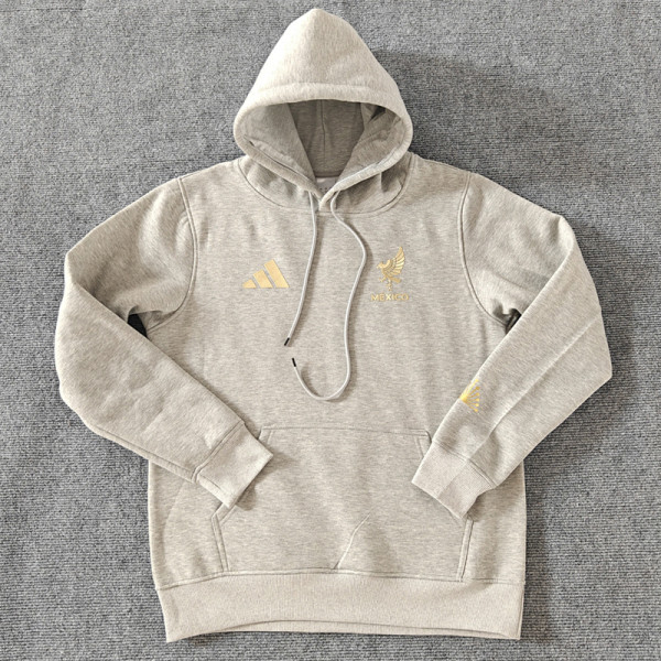 2025-26 Mexico Gold Cup Grey Hoody 灰色(加绒)