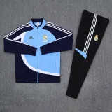 2025-26 RMA Blue black Jacket Tracksuit