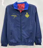 2025-26 BAR Red Blue & Blue Double Sided Windbreaker 逗号(双面风衣)