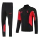 2025-26 ACM Black red Jacket Tracksuit #01