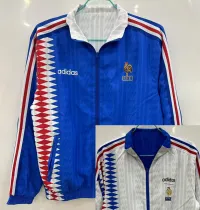 2025-26 France Blue & White Double Sided Windbreaker (双面风衣)
