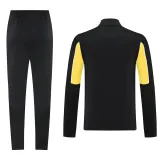 2025-26 Dortmund Black Yellow Jacket Tracksuit #01