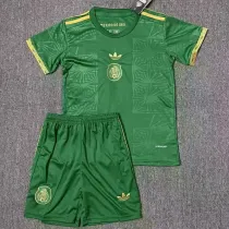 2025-26 Mexico Special Edition Green Kids Soccer Jersey
