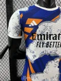 2025-26 RMA Special Edition Blue White Player Version Training Shirts