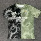 2025-26 RMA Green Black Special Edition Fans Training Shirts *龙纹