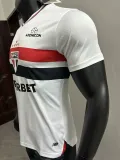 2025-26 Sao Paulo Home Player Version Soccer Jersey