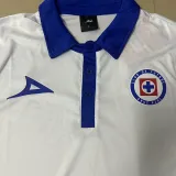 2025-26 Cruz Azul White Polo Short Sleeve