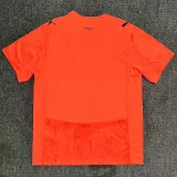 2025-26 Man City Orange 1:1 Fans Soccer Jersey